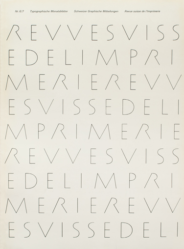 Typographische Monatsblätter 1966_06_07