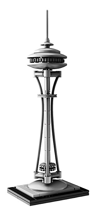 スペースニードルタワーのレゴアーキテクチャー