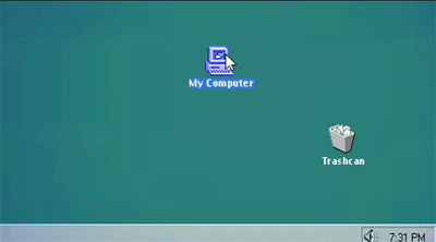 My Computerをゴミ箱に入れたら本当にパソコンが消える