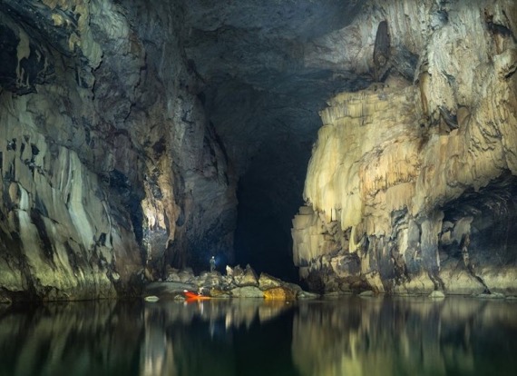 ラオスのセバンファイ洞窟5